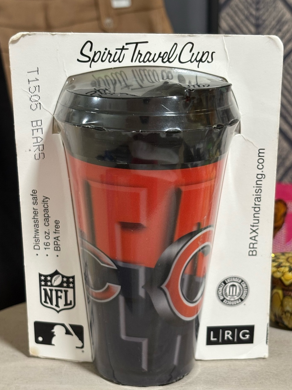 NEW NFL Chicago Bears 3D Holographic
Travel Tumbler Cup 16 Oz 🏈🐻